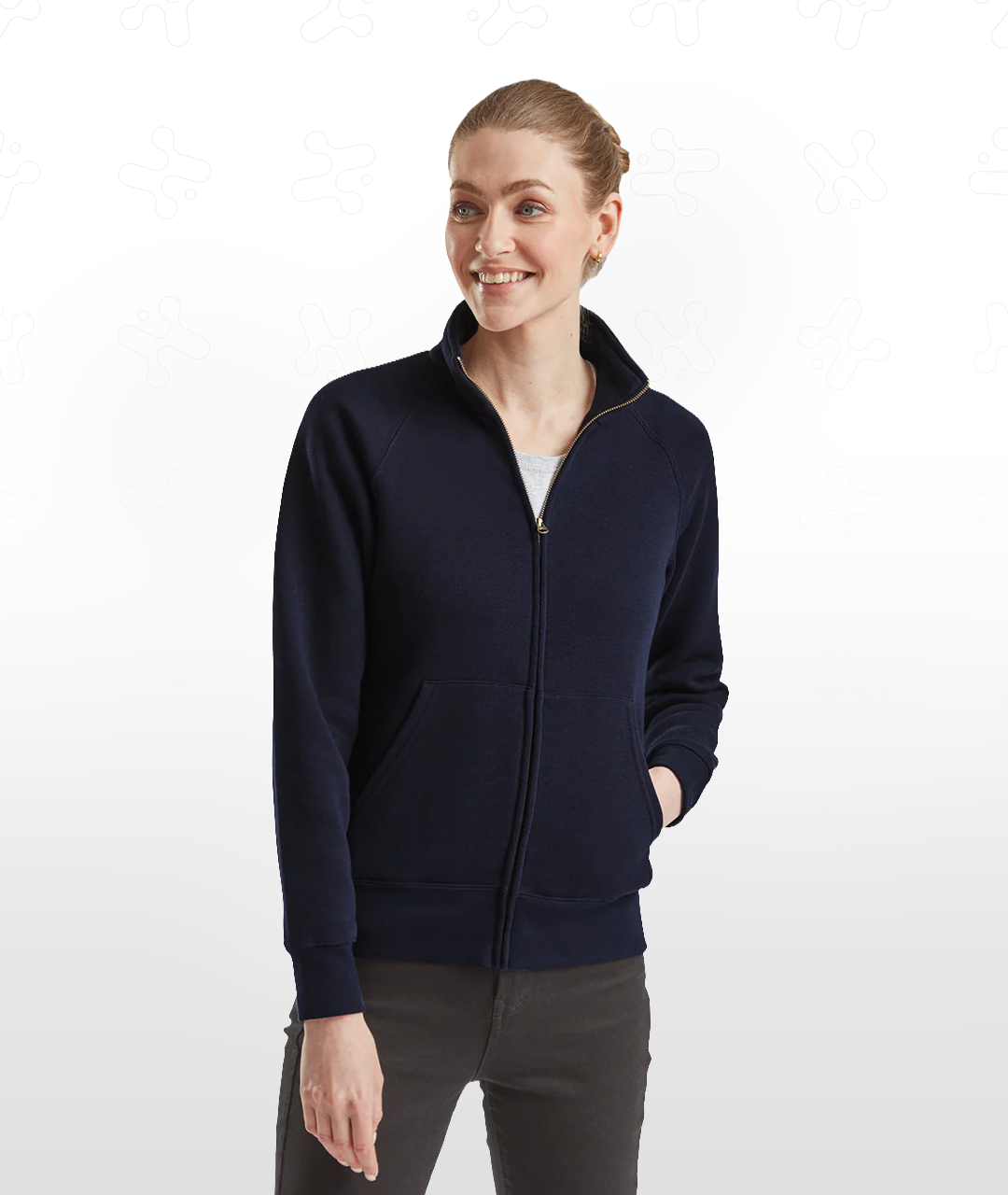 Women's Premium 70/30 Sweatshirt Jacket