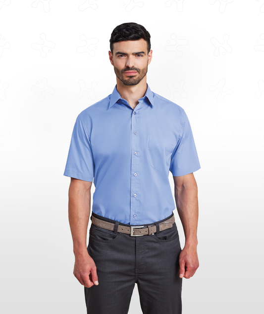 Short Sleeve Poplin Shirt