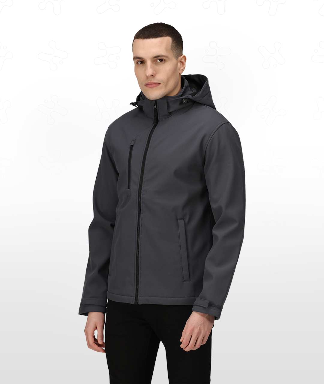 Venturer 3-Layer Breathable Hooded Softshell Jacket