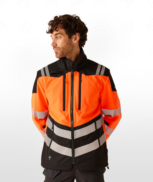 Hi-Vis X-Pro 3-Layer Softshell Jacket (Class 2)