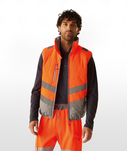 Hi-Vis Two-Tone Thermal Bodywarmer