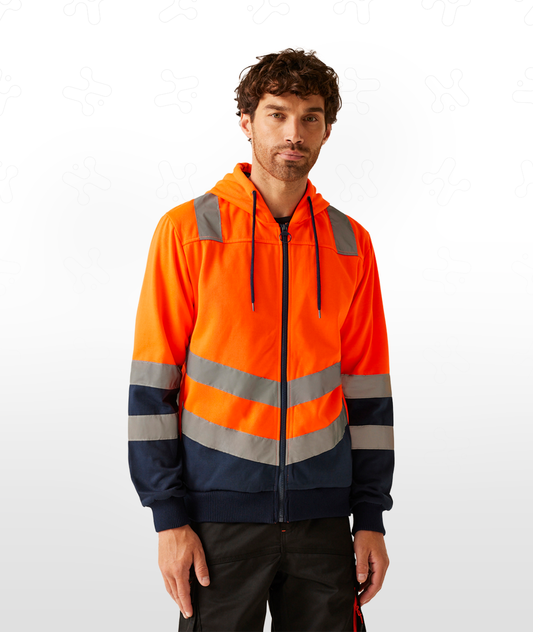 Hi-Vis Pro Full-Zip Hoodie